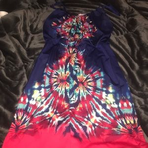 Tie-dye dress